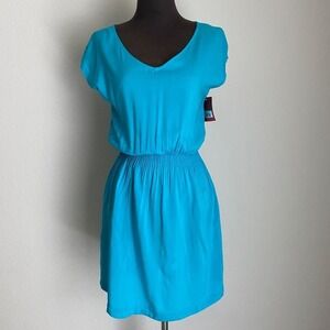 Mossimo dress‎ blue boho summer mini dress NWT size Small